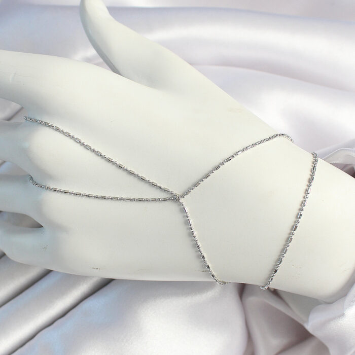 Pirinç Gümüş Renk Zincirli Şahmeran