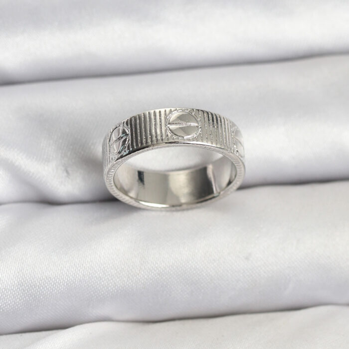 Gümüş Renk Model Kadın Yüzük