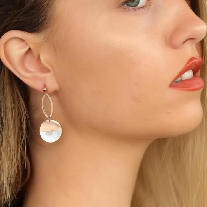 Rose Renk Bayan Küpe