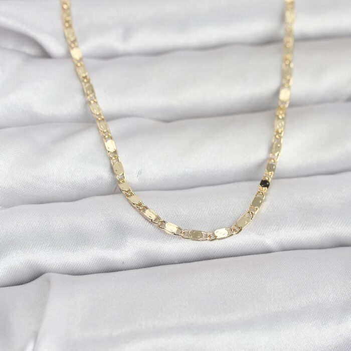 CM 14K Gold Renk Ezme Zincir 60 cm Kadın Kolye